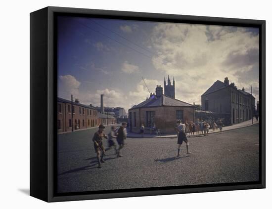 Sean O'Casey's Boyhood Home at 18 Abercorn Road-Gjon Mili-Framed Premier Image Canvas