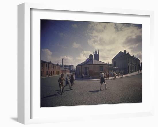 Sean O'Casey's Boyhood Home at 18 Abercorn Road-Gjon Mili-Framed Photographic Print