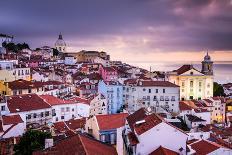 Lisbon, Portugal Skyline at Alfama, the Oldest District of the City-Sean Pavone-Photographic Print