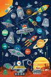 Space Scene-Sean Sims-Art Print