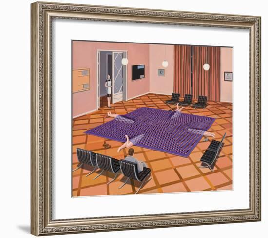 Séance, 2009-Thomas Huber-Framed Art Print