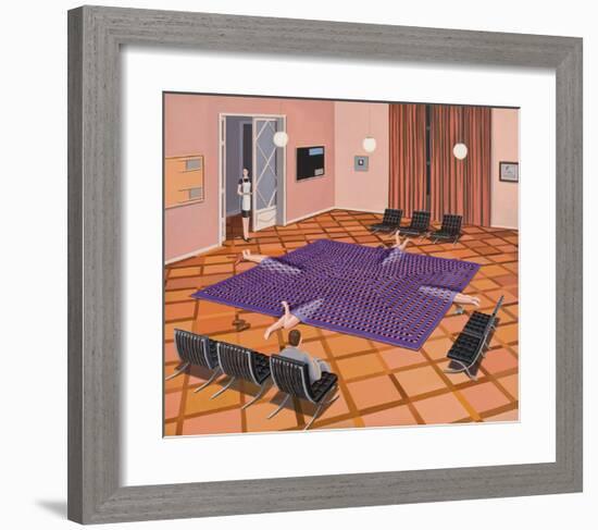 Séance, 2009-Thomas Huber-Framed Art Print