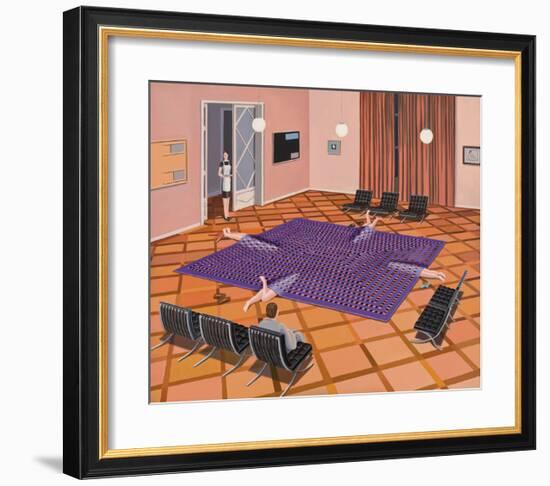 Séance, 2009-Thomas Huber-Framed Art Print