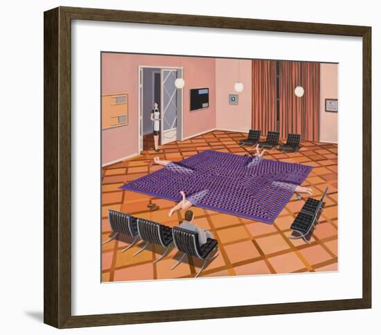 Séance, 2009-Thomas Huber-Framed Art Print