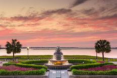 St. Augustine, Florida, USA City Skyline and Bridge of Lions.-SeanPavonePhoto-Photographic Print
