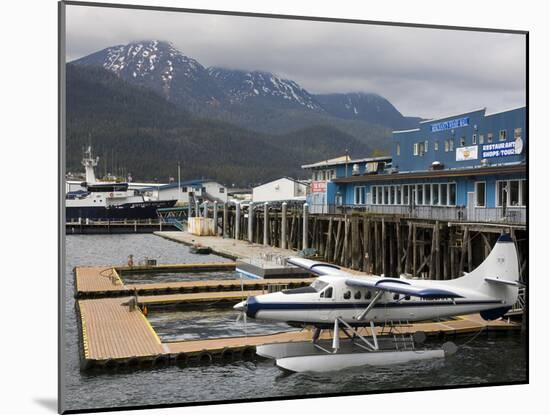 Seaplane in Juneau, Southeast Alaska, USA-Richard Cummins-Mounted Photographic Print