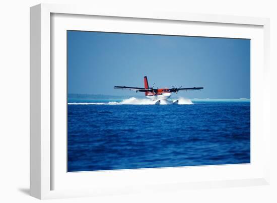 Seaplane Landing-Matthew Oldfield-Framed Photographic Print