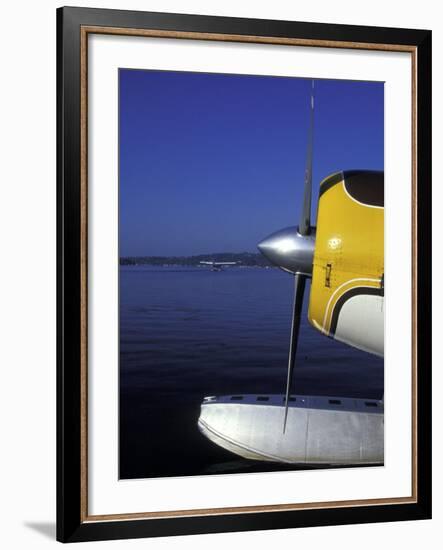 Seaplane on Lake Washington, Seattle, Washington, USA-Merrill Images-Framed Photographic Print