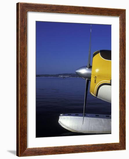 Seaplane on Lake Washington, Seattle, Washington, USA-Merrill Images-Framed Photographic Print