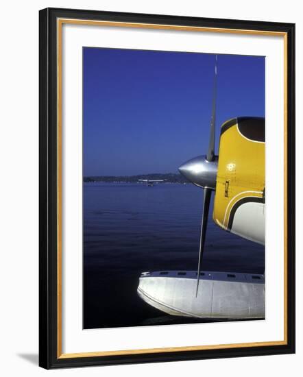 Seaplane on Lake Washington, Seattle, Washington, USA-Merrill Images-Framed Photographic Print