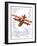 Seaplane-Found Image Press-Framed Giclee Print