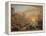 Seaport at Sunset-Claude Lorraine-Framed Stretched Canvas