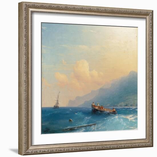 Searching for Survivors, 1863-Ivan Konstantinovich Aivazovsky-Framed Giclee Print