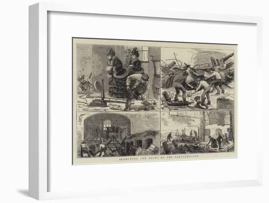 Searching the Ruins of the Pantechnicon-null-Framed Giclee Print