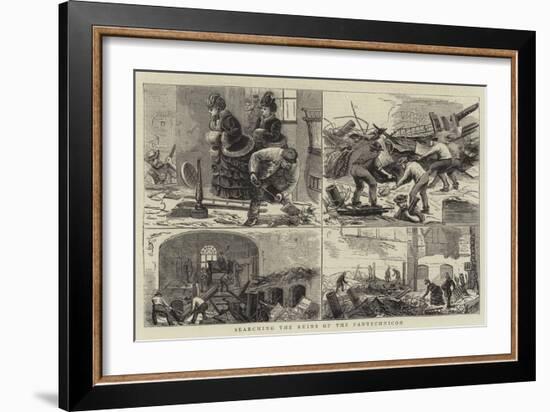 Searching the Ruins of the Pantechnicon-null-Framed Giclee Print