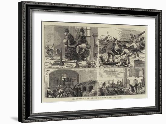 Searching the Ruins of the Pantechnicon-null-Framed Giclee Print