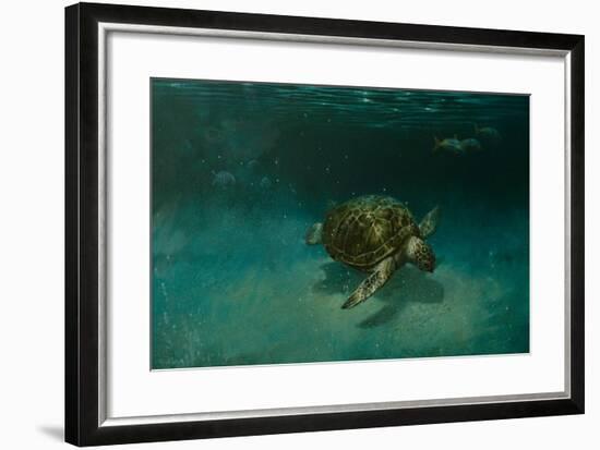 Searching the Shallows-Michael Jackson-Framed Giclee Print