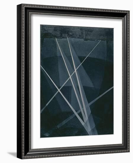 Searchlights, 1915-16 (oil on canvas)-Christopher Richard Wynne Nevinson-Framed Giclee Print