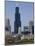 Sears Tower and Skyline, Chicago, Illinois, United States of America, North America-Amanda Hall-Mounted Photographic Print