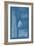 Sears Tower Blue Print - Chicago, Il, c.2009-Lantern Press-Framed Premium Giclee Print