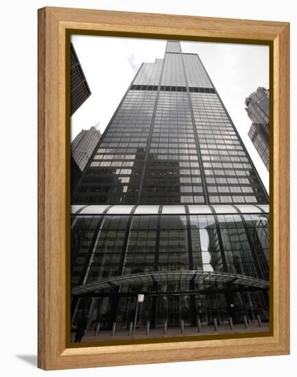 Sears Tower No More-Charles Rex Arbogast-Framed Premier Image Canvas