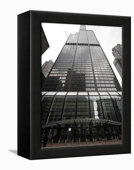 Sears Tower No More-Charles Rex Arbogast-Framed Premier Image Canvas