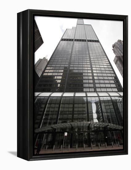 Sears Tower No More-Charles Rex Arbogast-Framed Premier Image Canvas