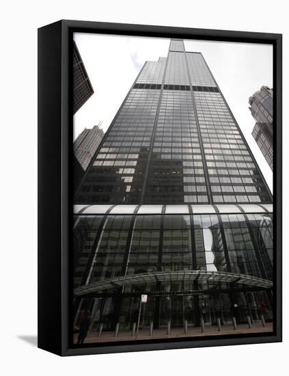 Sears Tower No More-Charles Rex Arbogast-Framed Premier Image Canvas