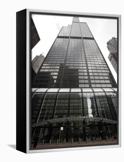 Sears Tower No More-Charles Rex Arbogast-Framed Premier Image Canvas