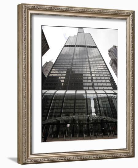 Sears Tower No More-Charles Rex Arbogast-Framed Photographic Print