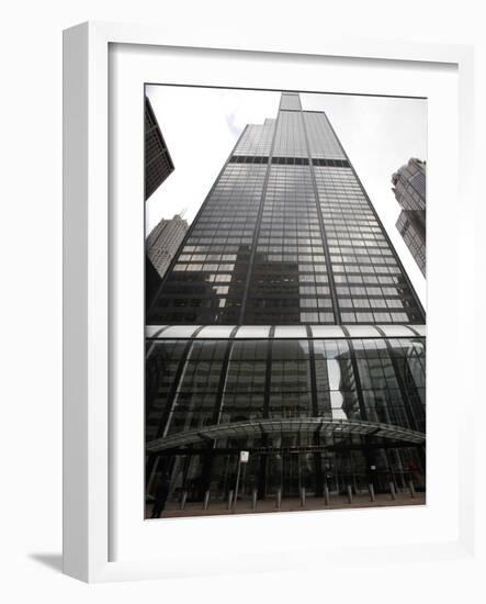 Sears Tower No More-Charles Rex Arbogast-Framed Photographic Print