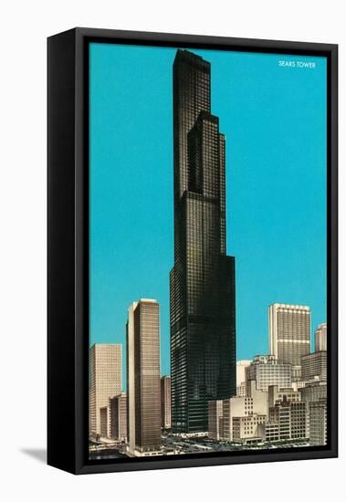 Sears Tower-null-Framed Stretched Canvas