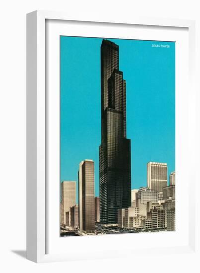 Sears Tower-null-Framed Art Print