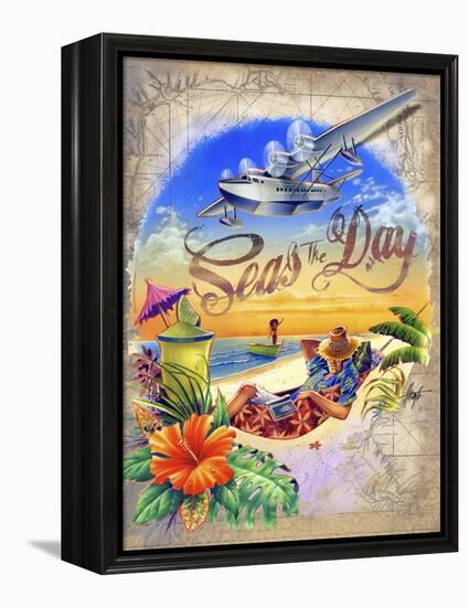 Seas Day-James Mazzotta-Framed Premier Image Canvas