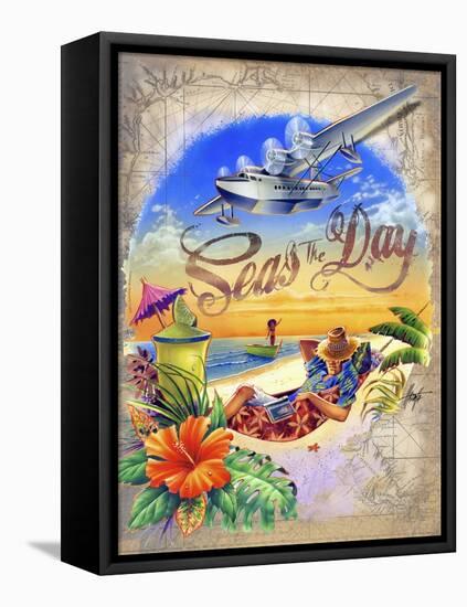 Seas Day-James Mazzotta-Framed Premier Image Canvas