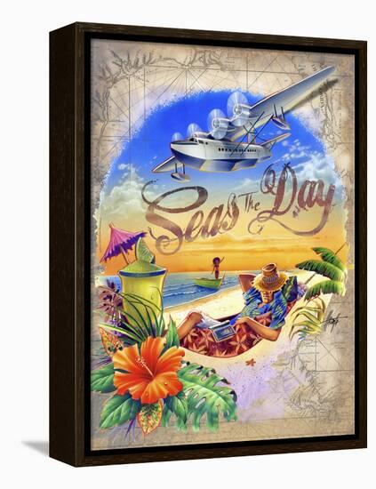 Seas Day-James Mazzotta-Framed Premier Image Canvas