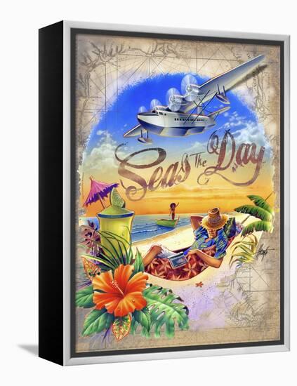 Seas Day-James Mazzotta-Framed Premier Image Canvas