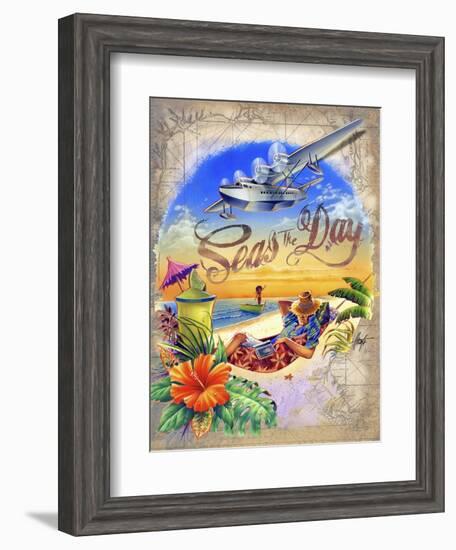 Seas Day-James Mazzotta-Framed Giclee Print