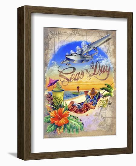 Seas Day-James Mazzotta-Framed Giclee Print