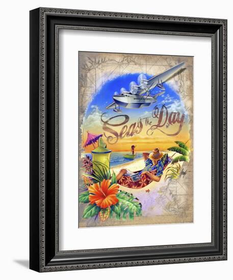 Seas Day-James Mazzotta-Framed Giclee Print