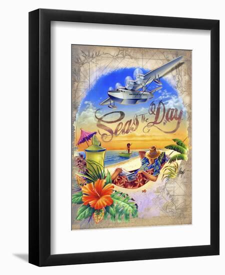 Seas Day-James Mazzotta-Framed Premium Giclee Print