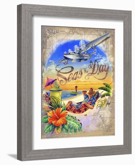 Seas Day-James Mazzotta-Framed Giclee Print