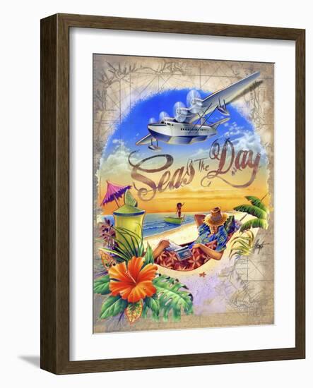 Seas Day-James Mazzotta-Framed Giclee Print