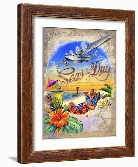 Seas Day-James Mazzotta-Framed Giclee Print