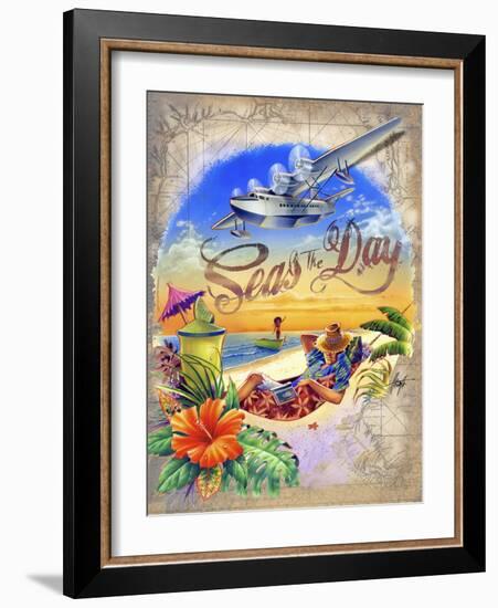 Seas Day-James Mazzotta-Framed Giclee Print