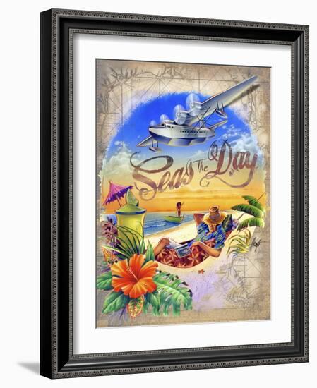 Seas Day-James Mazzotta-Framed Giclee Print