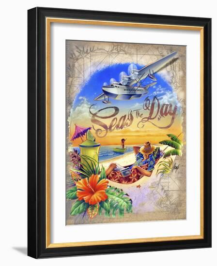 Seas Day-James Mazzotta-Framed Giclee Print