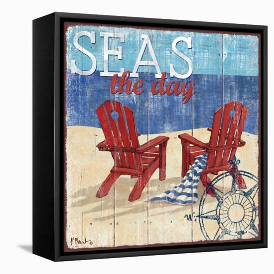 Seas the Day I-Paul Brent-Framed Stretched Canvas