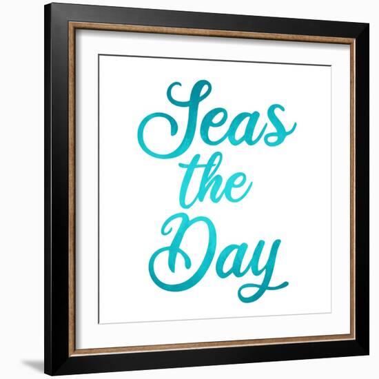 Seas the Day-Kimberly Allen-Framed Art Print