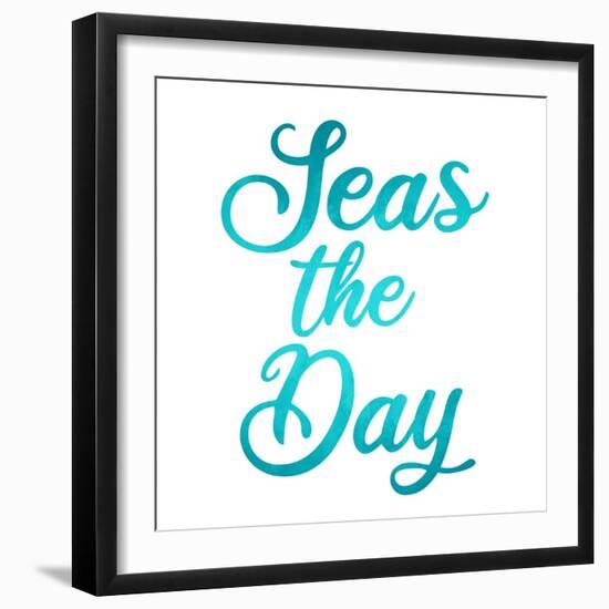 Seas the Day-Kimberly Allen-Framed Art Print